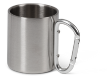  Stålmugg med karbinhake Briv